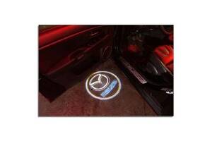 подсветка с логотипом авто на дверь Lexus Citroen Suzuki Infiniti
