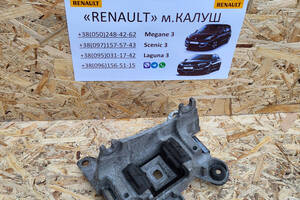 Подушка кронштейн коробки передач Renault Megane 3 Scenic III 09-15р. (Опора кпп Рено Меган сценік) 112200014r