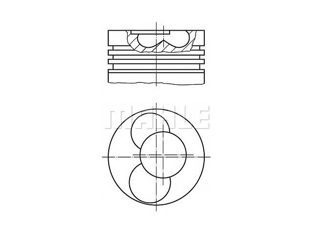 Поршень для моделей:AUDI (80,80,A4,A6,CABRIOLET,A3,A6,A6,A6,A4), FORD (GALAXY), SEAT (CORDOBA,TOLEDO,IBIZA,INCA,ALH...