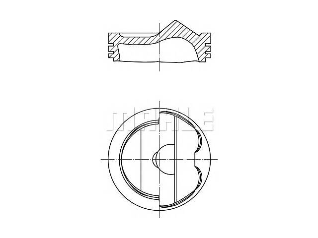 Поршень для моделей:AUDI (A6,A6,A6,A5,A4,A4,Q5,A5,A5,A8,A7,A6,A6,A6), VOLKSWAGEN (TOUAREG)