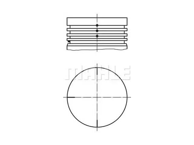 Поршень TD0097117 на RENAULT MEGANE Scenic (JA0/1_) 1996-2001