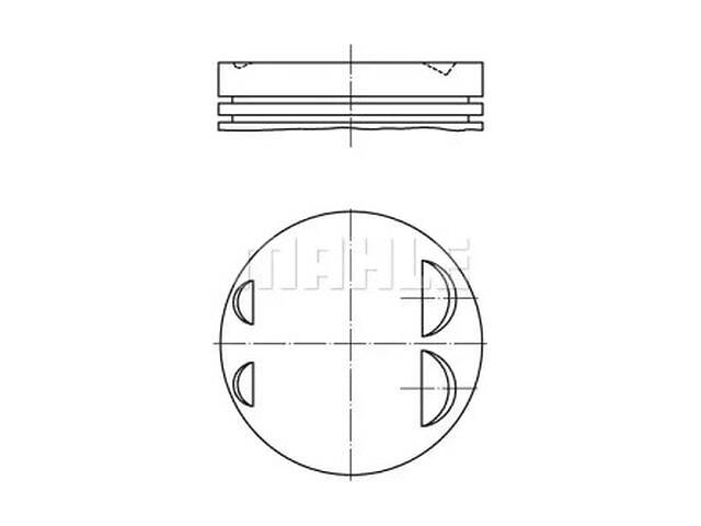 Поршень TD0097222 на VOLVO FMX 2010-