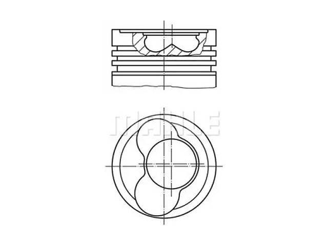 Поршень TD0121555 на VW GOLF V (1K1) 2003-2009