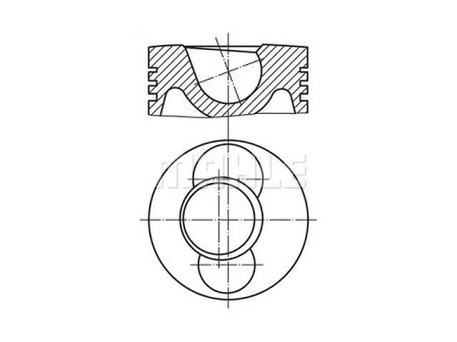 Поршень TD0135841 на SEAT IBIZA III (6L1) 2002-2009