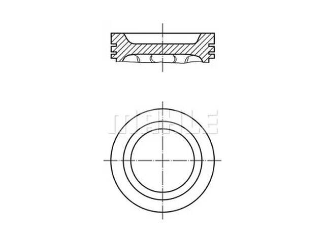 Поршень TD0147605 на VW NEW BEETLE (9C1, 1C1) 1998-2010