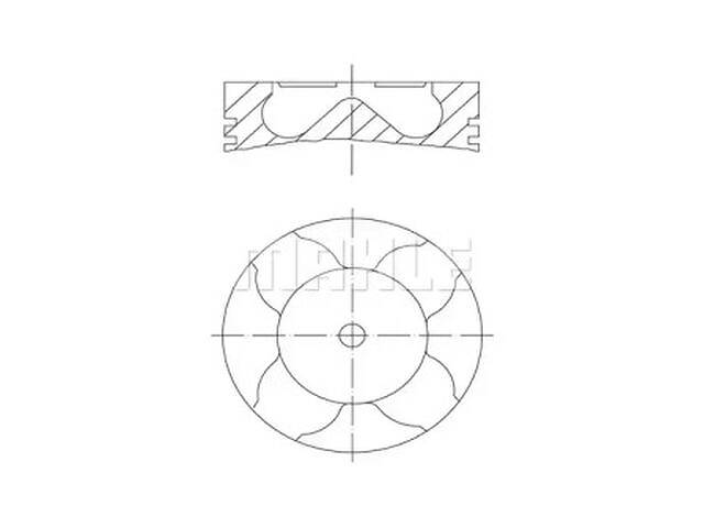 Поршень TD0148164 на VW NEW BEETLE Кабриолет (1Y7) 2002-2010