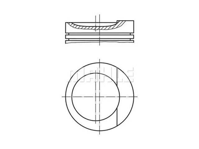 Поршень TD0153714 на VW GOLF III (1H1) 1991-1998