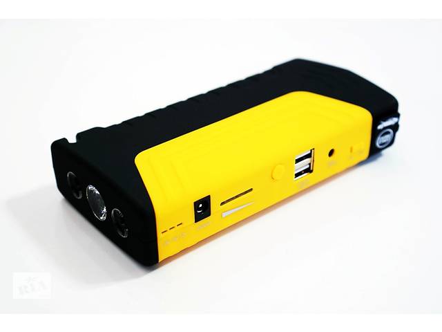 Повер банк зарядно пусковий пристрій для машини car jump starter 20000mAh 2хUSB + Ліхтарик