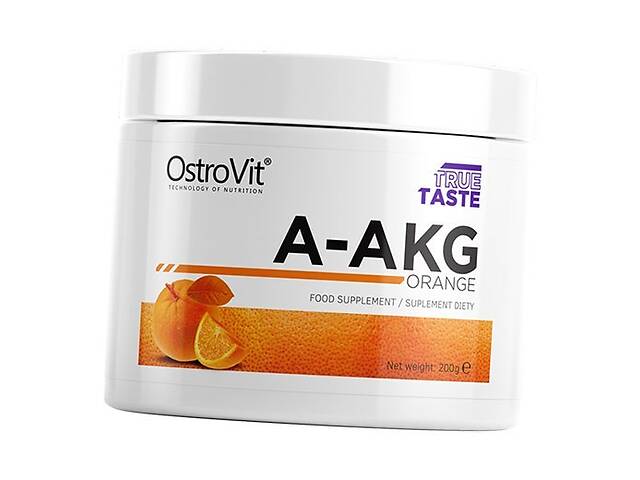 ААКГ порошок A-AKG powder Ostrovit 200г Апельсин (27250001)