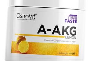 ААКГ порошок A-AKG powder Ostrovit 200г Лимон (27250001)