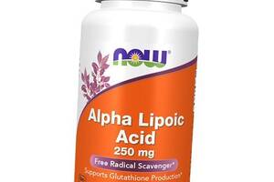Альфа Липоевая кислота Alpha Lipoic Acid 250 Now Foods 60вегкапс (70128005)