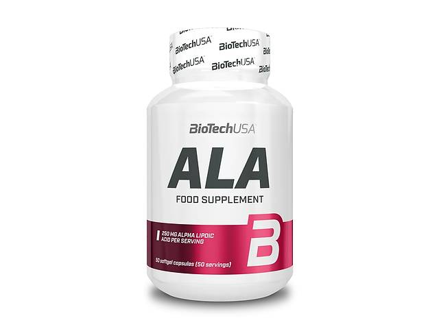 Альфа-липоевая кислота для спорта BioTechUSA ALA /Alpha Lipoic Acid 50 Caps