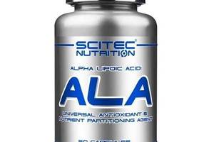 Альфа-липоевая кислота для спорта Scitec Nutrition ALA 50 Caps