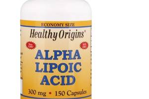 Альфа-липоевая кислота Healthy Origins Alpha Lipoic Acid 300 mg 150 Caps HOG-35069