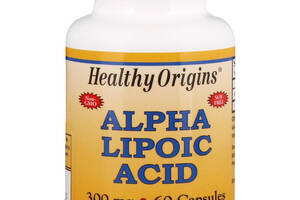 Альфа-липоевая кислота Healthy Origins Alpha Lipoic Acid 300 mg 60 Caps