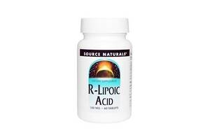 Альфа-липоевая кислота Source Naturals R-Lipoic Acid 100 mg 60 Tabs