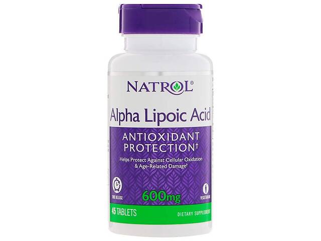 Альфа-липоевая кислота замедленное высвобождение Alpha Lipoic Acid ...