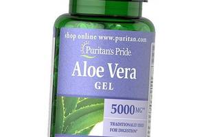 Алоэ Вера Aloe Vera Extract Puritan's Pride 100гелкапс (71367037)