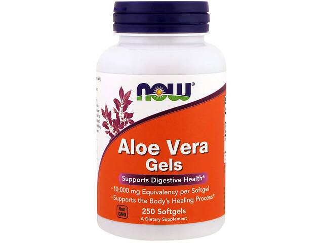 Aloe Vera Gels Now Foods 250 капсул