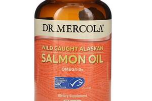 Аляскинский рыбий жир Salmon Oil Dr. Mercola из лосося 90 капсул
