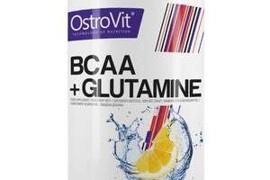 Аминокомплекс для спорта OstroVit BCAA + Glutamine 500 g /50 servings/ Lemon