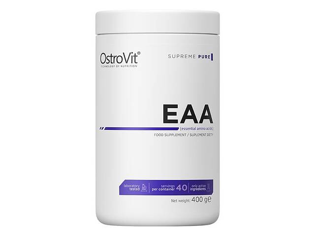 Аминокомплекс для спорта OstroVit EAA 400 g /40 servings/ Pure