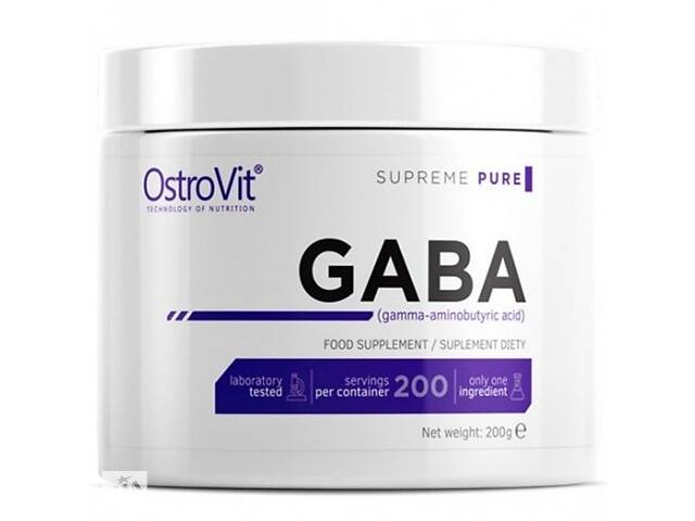 Аминокомплекс для спорта OstroVit Gaba Pure Supreme 200 g /200 servings/