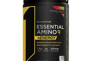 Аминокомплекс для спорта Rule One Proteins R1 Essential Amino 9 + Energy 345 g /30 servings/ Strawberry Margarita