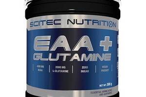 Аминокомплекс для спорта Scitec Nutrition EAA + Glutamine 300 g /33 servings/ Cherry Lime