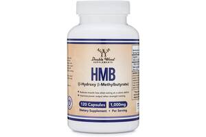 Аминокомплекс Double Wood Supplements HMB 1000 mg 120 Caps