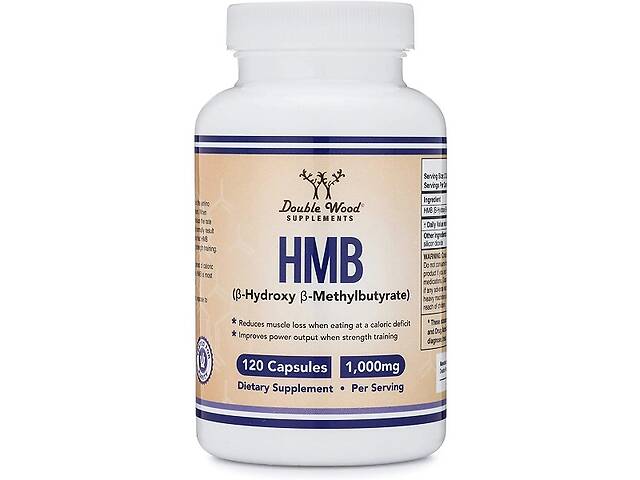Аминокомплекс Double Wood Supplements HMB 1000 mg 120 Caps