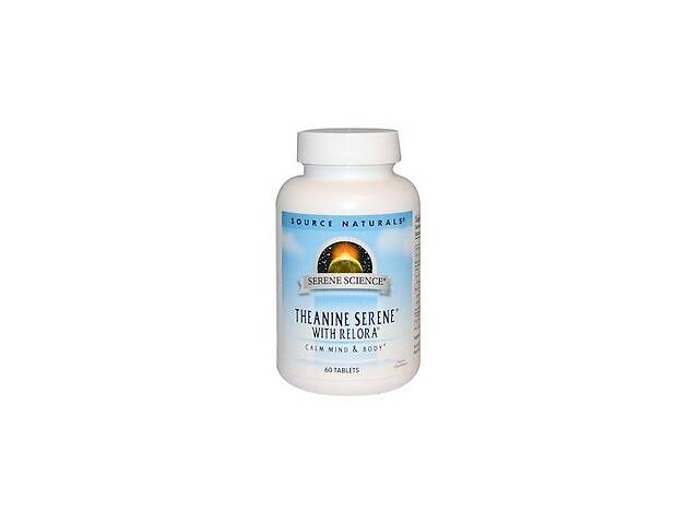 Аминокомплекс Source Naturals Serene Science Theanine Serene with Relora 60 Tabs