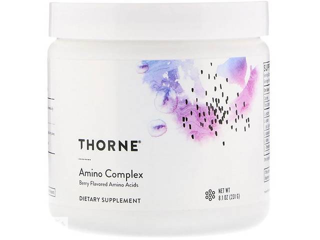 Аминокомплекс Thorne Research Amino Complex 8.1 oz 231 g /30 servings/ Berry Flavor