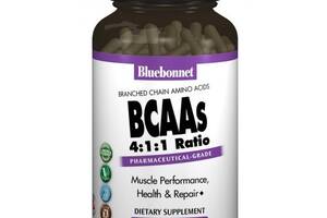 Аминокислота BCAA Bluebonnet Nutrition BCAAs 120 Veg Caps