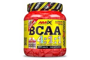 Аминокислота BCAA для спорта Amix Nutrition BCAA 4:1:1 300 Tabs