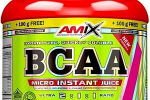 Аминокислота BCAA для спорта Amix Nutrition BCAA Micro Instant Juice 400+100 g /50 servings/ Green Apple