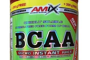 Аминокислота BCAA для спорта Amix Nutrition BCAA Micro Instant Juice 800+200 g /100 servings/ Orange