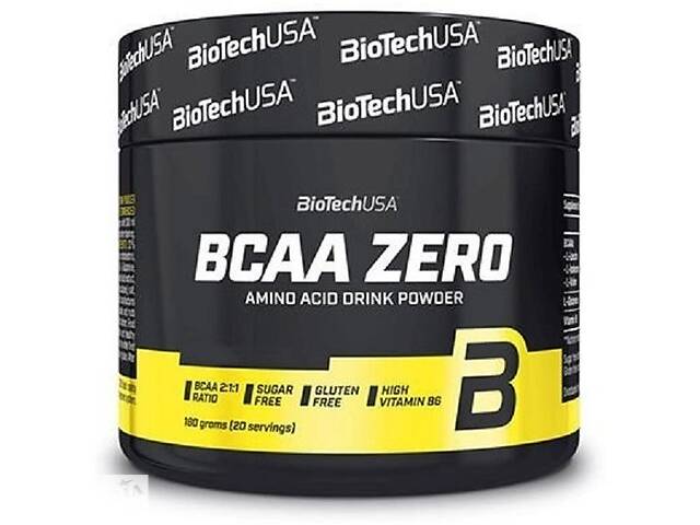Аминокислота BCAA для спорта BioTechUSA BCAA Flash Zero 180 g /20 servings/ Watermelon