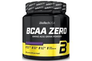 Аминокислота BCAA для спорта BioTechUSA BCAA Flash Zero 360 g /40 servings/ Blue Grape