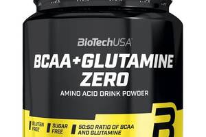 Аминокислота BCAA для спорта BioTechUSA BCAA + Glutamine Zero 480 g 40 servings Lemon