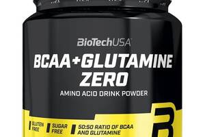 Аминокислота BCAA для спорта BioTechUSA BCAA + Glutamine Zero 480 g 40 servings Orange