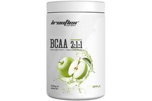 Аминокислота BCAA для спорта IronFlex BCAA Performance 2-1-1 500 g /100 servings/ Apple
