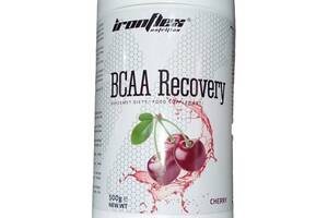 Аминокислота BCAA для спорта IronFlex BCAA Recovery 500 g /87 servings/ Cherry