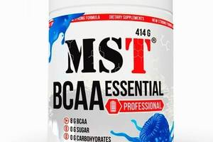 Аминокислота BCAA для спорта MST Nutrition BCAA Essential Professional 414 g /30 servings/ Blue Raspberry