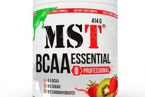 Аминокислота BCAA для спорта MST Nutrition BCAA Essential Professional 414 g /30 servings/ Strawberry Kiwi