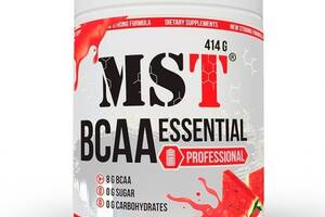 Аминокислота BCAA для спорта MST Nutrition BCAA Essential Professional 414 g /30 servings/ Watermelon