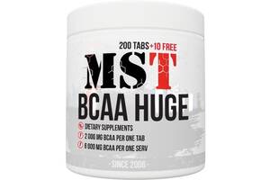 Аминокислота BCAA для спорта MST Nutrition BCAA Huge 210 Tabs