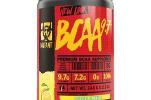 Аминокислота BCAA для спорта Mutant BCAA 9.7 348 g /28 servings/ Roadside Lemonade