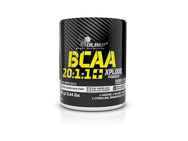 Аминокислота BCAA для спорта Olimp Nutrition BCAA 20:1:1 Xplode 200 g /27 servings/ Cola