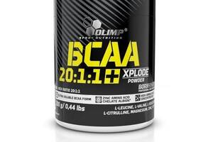 Аминокислота BCAA для спорта Olimp Nutrition BCAA 20:1:1 Xplode 200 g /27 servings/ Grapefruit